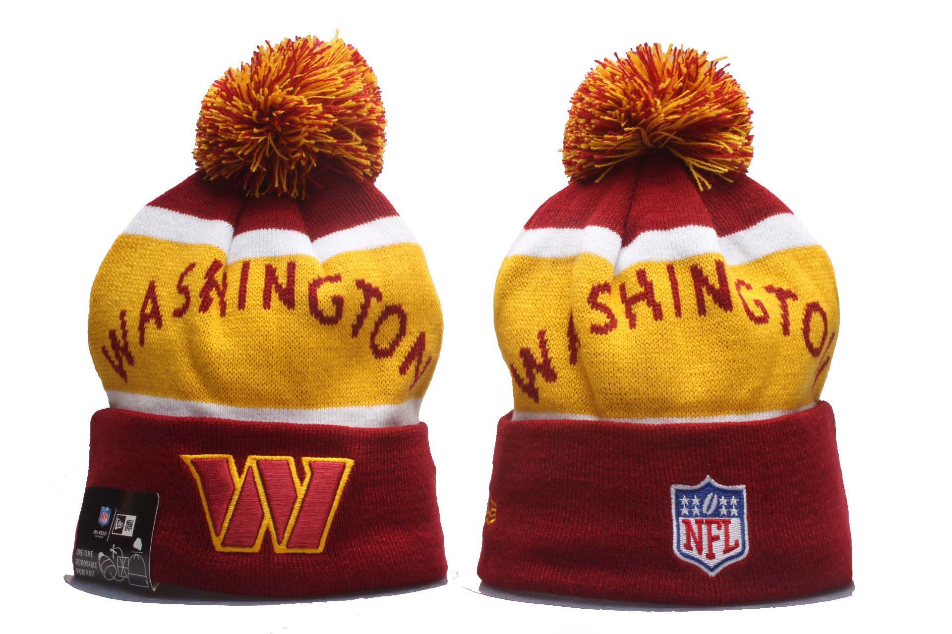 2023 NFL Washington Commanders beanies ypmy1